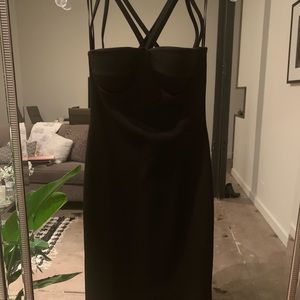 Black Bustier Dress